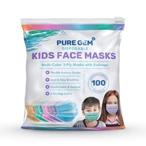 10 ct. Pack, Disposable 3-Ply Face Masks